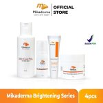Mikaderma Brightening Series (Paket untuk mencerahkan wajah/masalah flek)